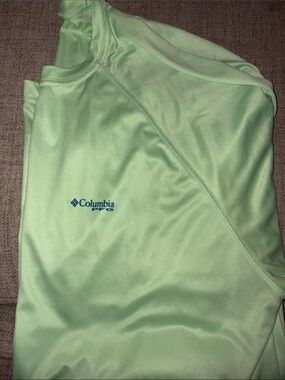 Columbia Mint Green Performance Tee